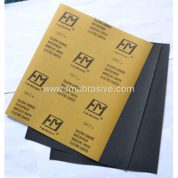 Waterproof Silicon Carbide Craft Paper FM48 180#